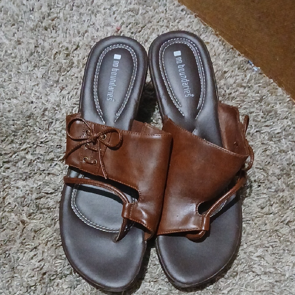 No Boundaries Tan Women's Sandals